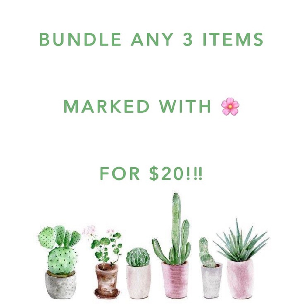 🌸SALE🌸 3 for 20!